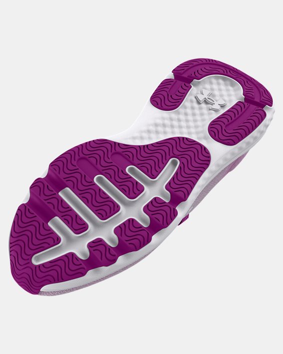 Chaussure de course UA Charged Revitalize pour femme, Purple, pdpMainDesktop image number 4